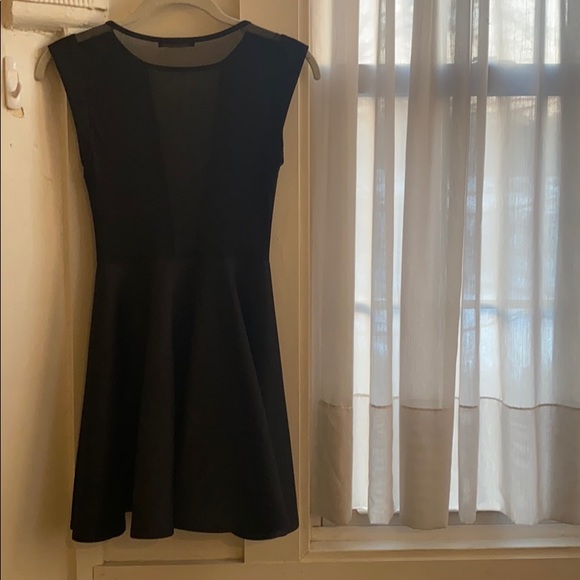 TheVintageShop Deep V Little Black Dress Size S - Picture 7 of 9